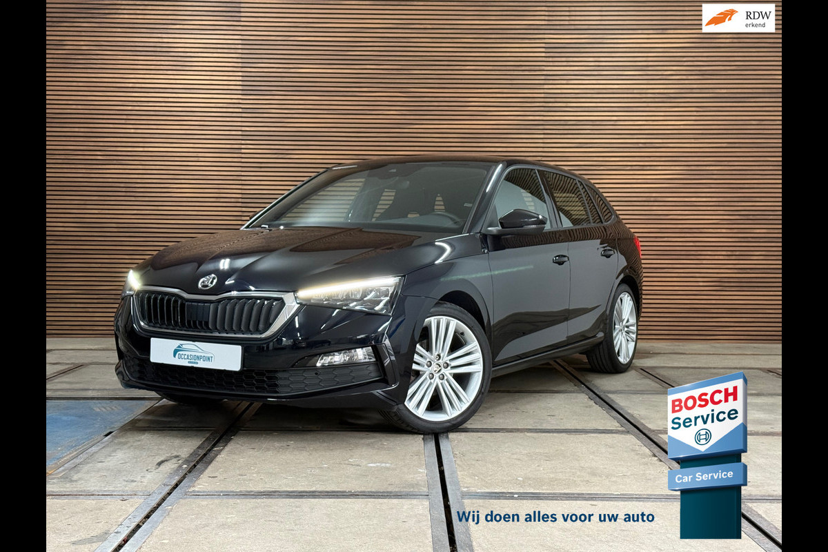 Škoda SCALA 1.0 TSI Style DSG | Sportstoelen | 18' inch | Crystal Lighting | Navigatie | Virtual Cockpit | Adaptive Cruise Control