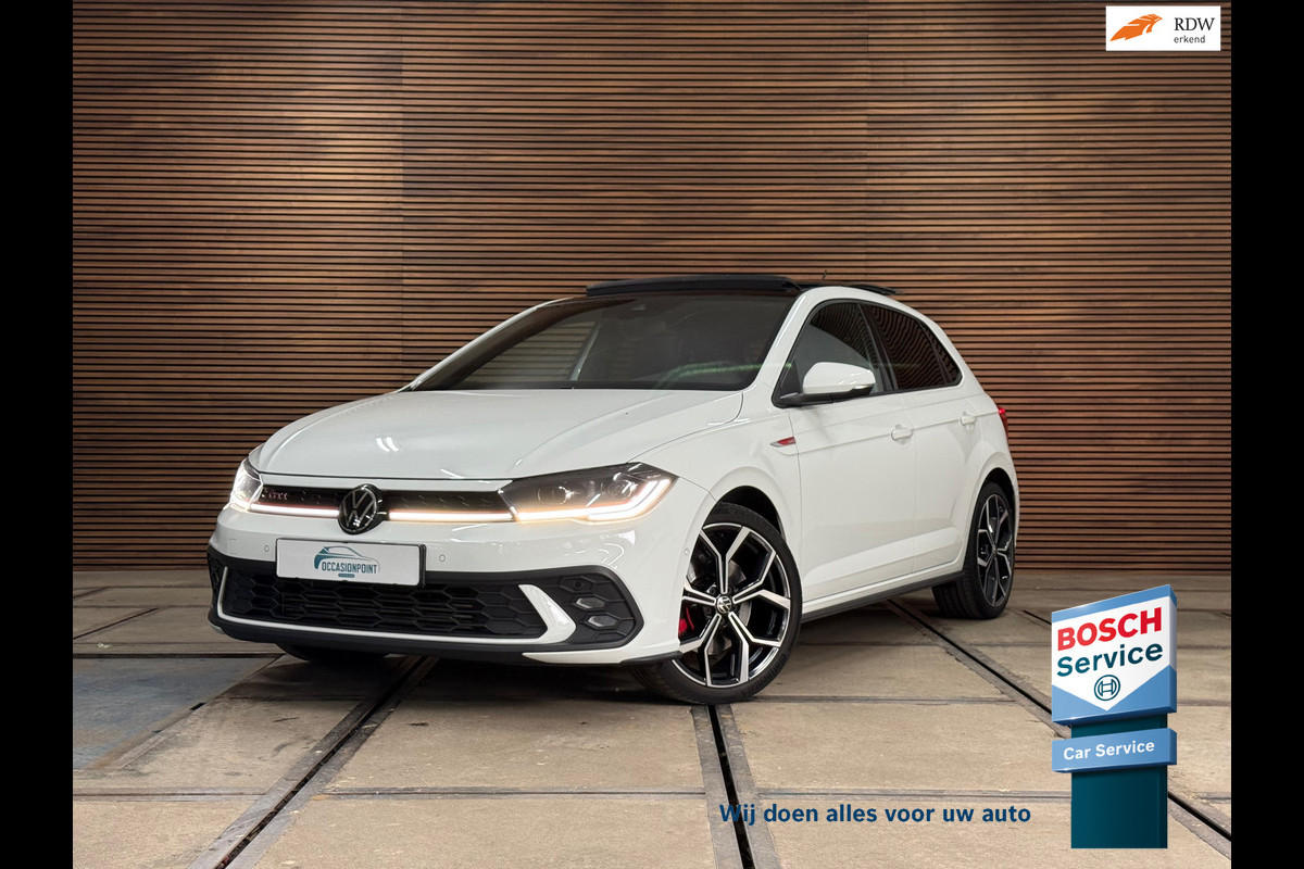 Volkswagen Polo 2.0 TSI GTI | Pano | Matrix LED | 18' inch | Stuurhulp | Camera | Adaptive Cruise |