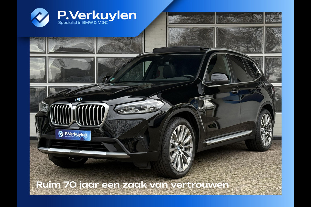 BMW X3 xDrive30e LCI | SPORTSTOELEN | LEDER | PANORAMADAK | CAMERA | BMW LIVE COCKPIT | 20 INCH LM VELGEN |