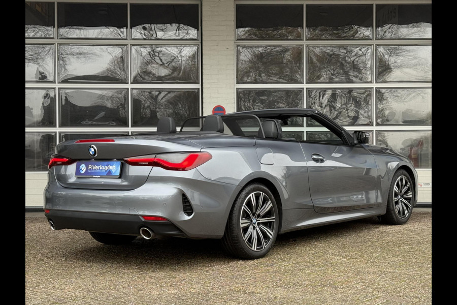BMW 4 Serie Cabrio 420i High Executive | NEKVERWARMING | DRIVING ASS. PROFF. | HEAD UP | KEYLESS ENTRY |