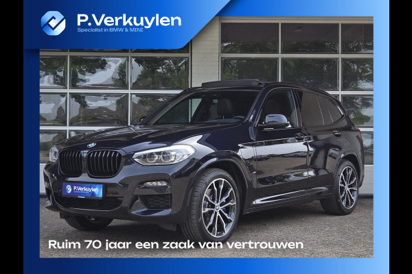 BMW X3 XDRIVE30E M SPORT | PANORAMA | LEDER | SPORTSTOELEN | 20 INCH LM VELGEN |