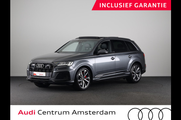 Audi Q7 55 TFSI e quattro Pro Line S 340pk | Panoramadak | Verlengde garantie | Adaptieve cruise controle | Verwarmbare voorstoelen en achterbank