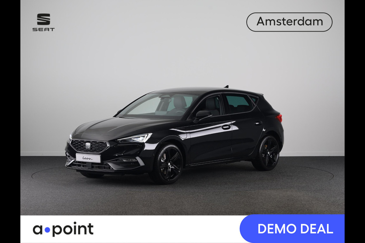 Seat Leon 1.5 TSI 204pk e-Hybrid FR Business | Black Pack | Adaptive Cruise | Blind spot | Trekhaak | Led Matrix
