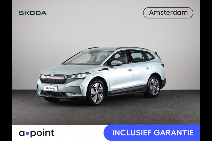 Škoda ENYAQ iV 60 180 pk | Navigatie | Parkeersensoren | Achteruitrijcamera | LED koplampen | Lederen/stof bekleding |