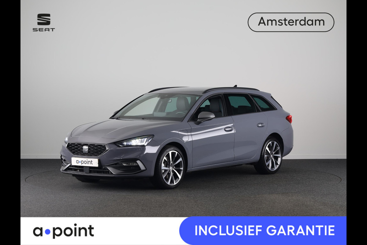 Seat Leon Sportstourer 1.5 TSI e-Hybrid FR PHEV First Edition 204 pk Automaat | Verlengde garantie | Navigatie | Parkeersensoren | Achteruitrijcamera | Adaptieve cruise control |
