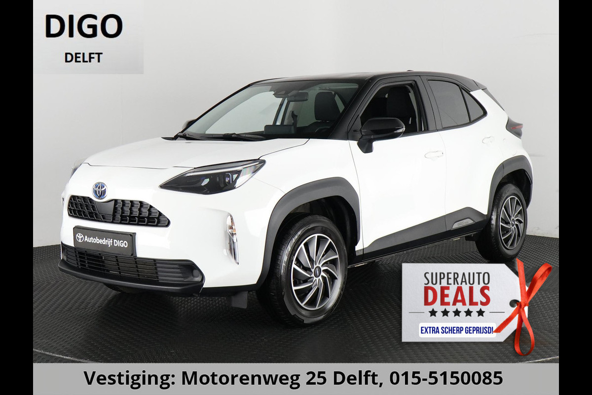 Toyota Yaris Cross 1.5 HYBRID BI-TONE MET LUXERY PACK GARANTIE-2033 CLOUD NAVIGATIE .CLIMA.CRUISE.KEYLESS.
