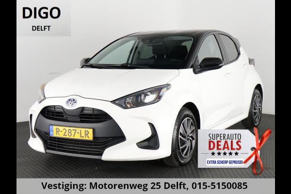 Toyota Yaris 1.5 HYB 1e EIG GARANTIE TOT 11-2032* BLACK & WHITE BIJNA 2023. CLOUD NAVI.CLIMA.CRUISE