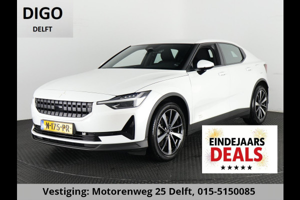 Polestar 2 LONG RANGE ACCU 90%! WLTP BEREIK 511 KM GARANTIE-2032* NAVI.APPLE/ANDROID.CAMERA.BIJNA 2022.