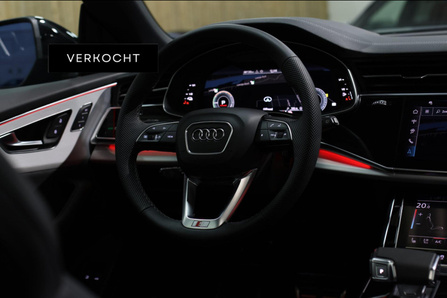 Audi Q8 60 TFSI e Quattro Competition *Pano*RS-Stoelen*B&O*4-Wiel besturing*360 Camera*