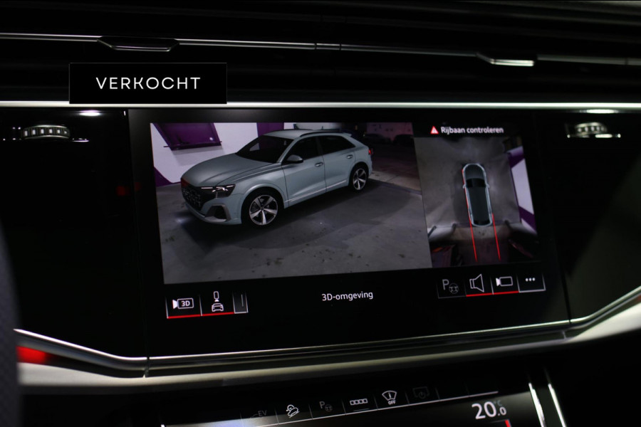Audi Q8 60 TFSI e Quattro Competition *Pano*RS-Stoelen*B&O*4-Wiel besturing*360 Camera*