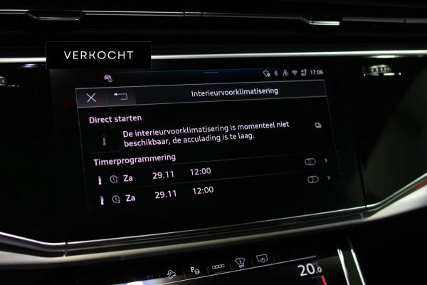 Audi Q8 60 TFSI e Quattro Competition *Pano*RS-Stoelen*B&O*4-Wiel besturing*360 Camera*