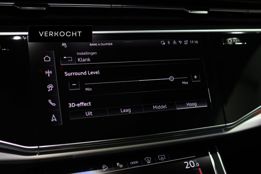 Audi Q8 60 TFSI e Quattro Competition *Pano*RS-Stoelen*B&O*4-Wiel besturing*360 Camera*