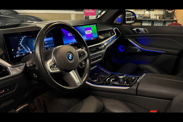 BMW X5 XDrive50e M-SPORT|PANO|BOWERS &WILKINS|SOFTCLOSE|LUCHTVERING|360 CAM|HUD|KEYLESS|MEMORY SEATS|FABRIEKSGARANTIE|BOMVOL!