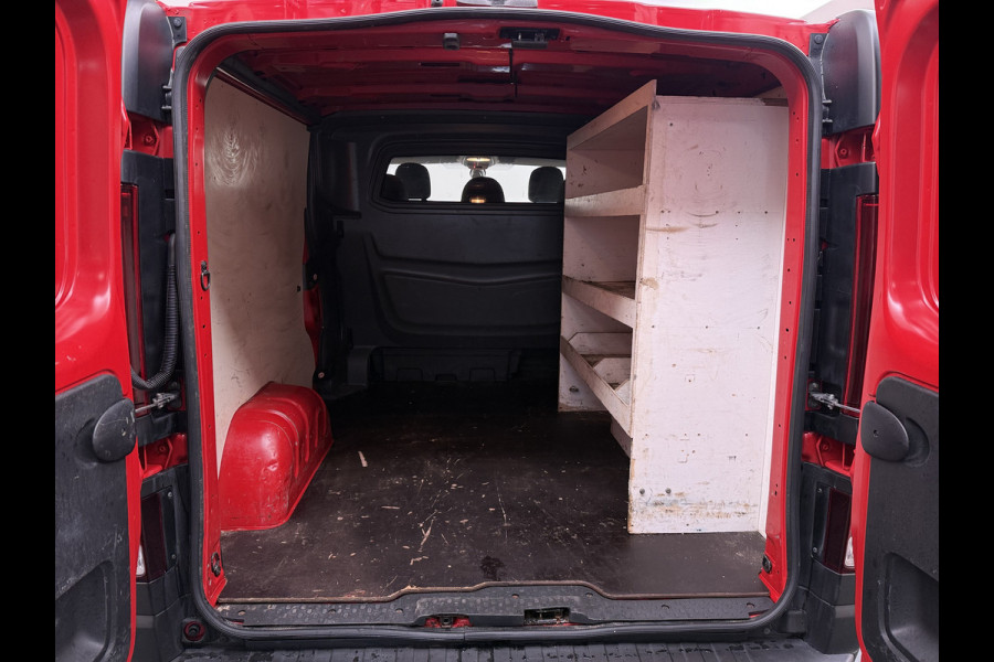 Opel Vivaro D 126PKDubbele Cabine 5-Persoons L2H1 Trekhaak Camera Navi Airco Cruise Control Pdc Sport EcoFlex 1.6CDTI Euro 6 Betonplex Vloer Wandbetimmering Schuifdeur 1e Eigenaar Origineel Nederlandse Auto