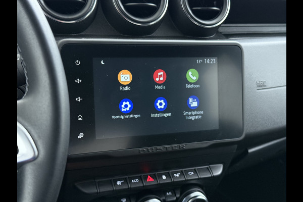 Dacia Duster T92pk TCe Bi-Fuel LPG Trekhaak 360°Camera Apple Carplay/Android AutoEcc Navi* Cruise Control Pdc Prestige Lmv 17" Bluetooth Privacy Glas Keyless Dodehoek detector Led LPG