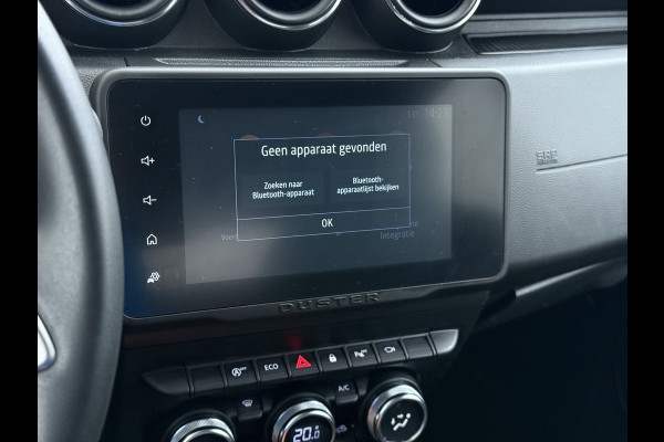 Dacia Duster T92pk TCe Bi-Fuel LPG Trekhaak 360°Camera Apple Carplay/Android AutoEcc Navi* Cruise Control Pdc Prestige Lmv 17" Bluetooth Privacy Glas Keyless Dodehoek detector Led LPG