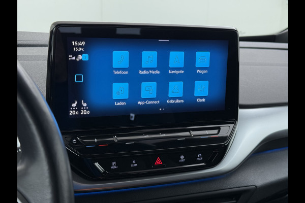 Volkswagen ID.4 Pro 77kWh SOH 95% Trekhaak 19" Adap.Cruise Apple Carplay Android Auto Navi Ecc Pdc Stoel+Stuurverwarming Lmv Led Comfort Pakket Bluetooth 1e Eigenaar Origineel Nederlandse Auto 1.000 KG trekvermogen