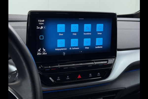 Volkswagen ID.4 Pro 77kWh SOH 95% Trekhaak 19" Adap.Cruise Apple Carplay Android Auto Navi Ecc Pdc Stoel+Stuurverwarming Lmv Led Comfort Pakket Bluetooth 1e Eigenaar Origineel Nederlandse Auto 1.000 KG trekvermogen