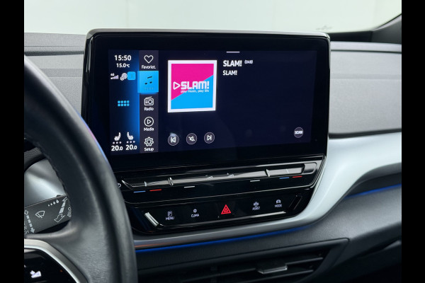 Volkswagen ID.4 Pro 77kWh SOH 95% Trekhaak 19" Adap.Cruise Apple Carplay Android Auto Navi Ecc Pdc Stoel+Stuurverwarming Lmv Led Comfort Pakket Bluetooth 1e Eigenaar Origineel Nederlandse Auto 1.000 KG trekvermogen