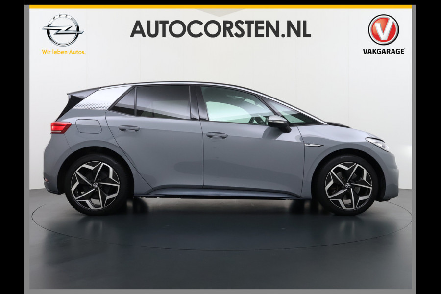 Volkswagen ID.3 First Plus 58kWh Navi-Pro Adap.Cruise Camera Lmv 19" Ecc Apple Carplay Android Auto SOH 91% Stoel+Stuurverwarming Lmv Matrix led Privacy Glas Keyless Rijstrooksensor Origineel Nederlandse Auto