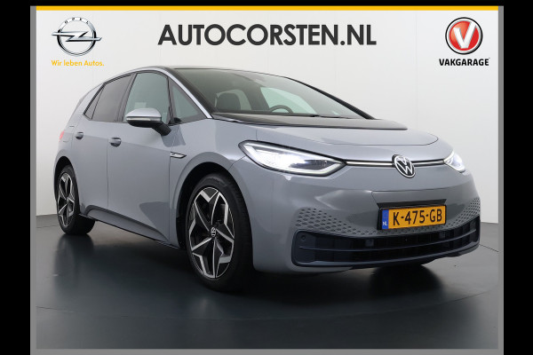Volkswagen ID.3 First Plus 58kWh Navi-Pro Adap.Cruise Camera Lmv 19" Ecc Apple Carplay Android Auto SOH 91% Stoel+Stuurverwarming Lmv Matrix led Privacy Glas Keyless Rijstrooksensor Origineel Nederlandse Auto