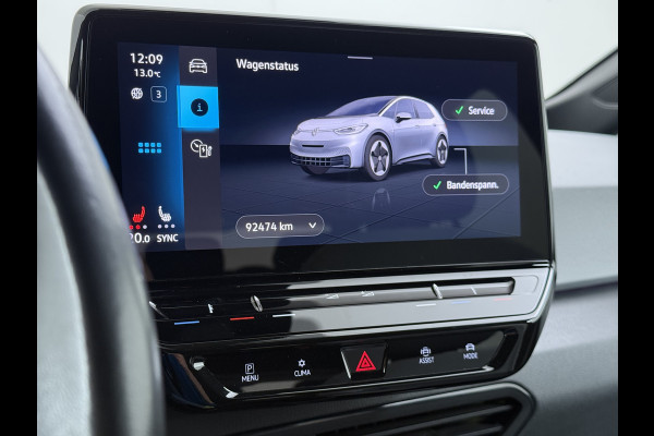 Volkswagen ID.3 First Plus 58kWh Navi-Pro Adap.Cruise Camera Lmv 19" Ecc Apple Carplay Android Auto SOH 91% Stoel+Stuurverwarming Lmv Matrix led Privacy Glas Keyless Rijstrooksensor Origineel Nederlandse Auto