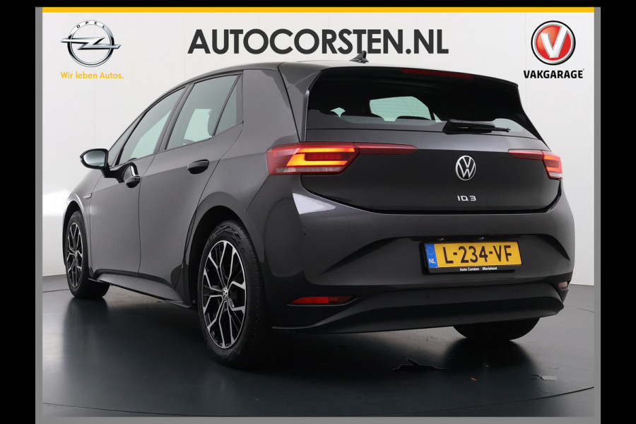 Volkswagen ID.3 Pro 58kWh Apple Carplay Android Adap.Cruise App-Connect SOH 92% Navi Ecc Pdc-a+v Voorklimatisering Stoelverwarming Bordherkenning Lane-Assist Lmv Led Rijstrooksensor Origineel Nederlandse Auto 1e eigenaar