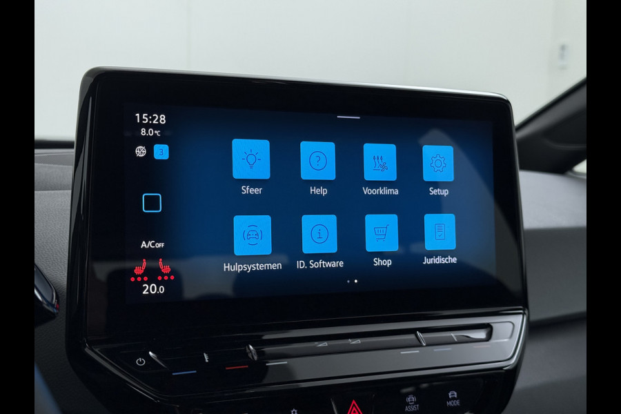 Volkswagen ID.3 Pro 58kWh Apple Carplay Android Adap.Cruise App-Connect SOH 92% Navi Ecc Pdc-a+v Voorklimatisering Stoelverwarming Bordherkenning Lane-Assist Lmv Led Rijstrooksensor Origineel Nederlandse Auto 1e eigenaar