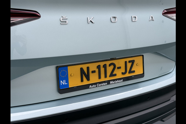 Škoda ENYAQ iV Warmtepomp Trekhaak 21"LM Apple Carplay Android 1/2 Leer Navi Ecc Camera Cruise Control SOH 93% Comfort-pakket  Privacy Glas Keyless advanced Climate-pakket Parkeer pakket 180pk iv60 1e Eigenaar Origineel Nederlandse Auto Zeer Compleet! 1.000kg trekvermogen € 48.500 nieuw
