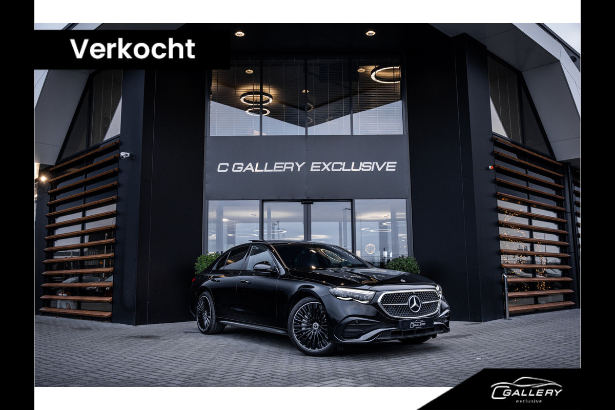 Mercedes-Benz E-Klasse E300 e AMG Line - Origineel NL | Panorama | Passenger Display | Burmester | Memory