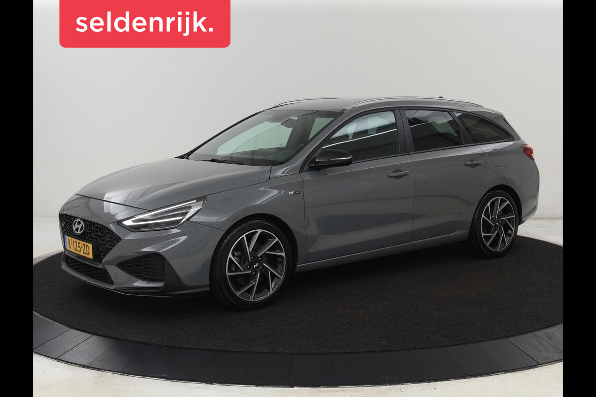 Hyundai i30 1.5 T-GDi MHEV N Line | Trekhaak | Sportstoelen | Stoelverwarming | Full LED | Carplay | Camera | Leder/Alcantara | Memory | Keyless | Climate control