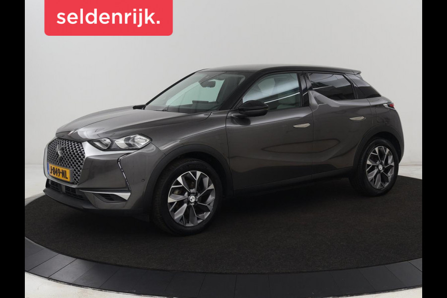 DS DS 3 Crossback E-Tense Performance Line+ 50 kWh | 1e eigenaar | Adaptive cruise | Matrix LED | Alcantara | Carplay | Navigatie | DAB | Parkeerhulp | Climate control | Dodehoek detectie