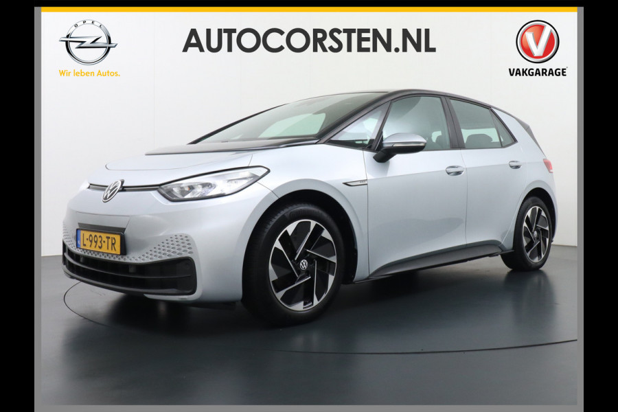 Volkswagen ID.3 204pk Life 58kWh Apple Carplay Android Auto Adaptieve Cruise Navi-Pro Ecc SOH 91% Mirrorlink DAB Keyless Led Pdc Stoel+Stuurverwarming 1e Eigenaar Origineel Nederlandse Auto