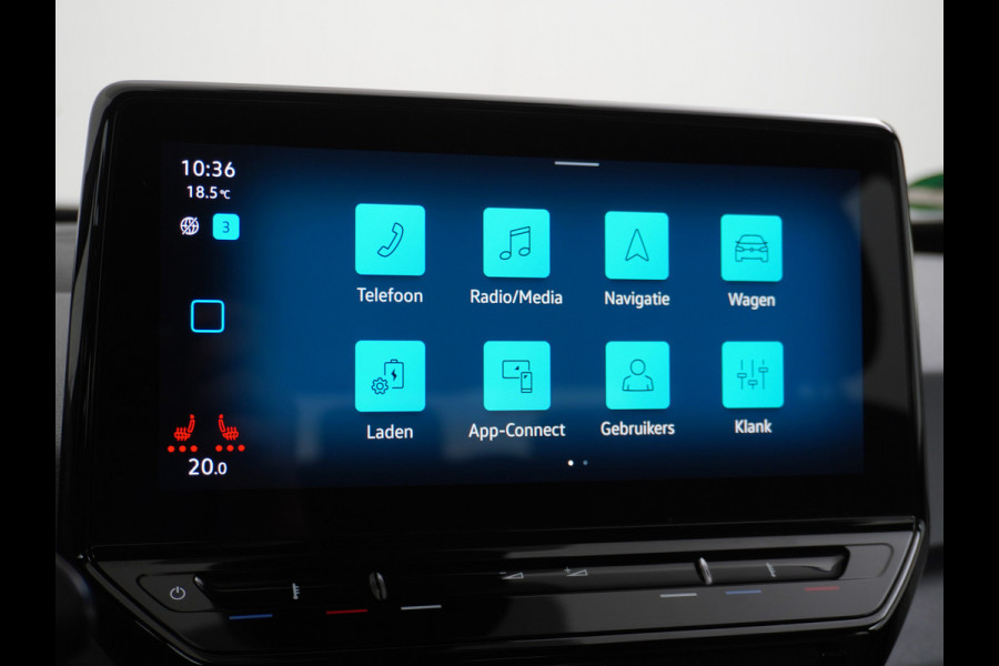 Volkswagen ID.3 204pk Life 58kWh Apple Carplay Android Auto Adaptieve Cruise Navi-Pro Ecc SOH 91% Mirrorlink DAB Keyless Led Pdc Stoel+Stuurverwarming 1e Eigenaar Origineel Nederlandse Auto