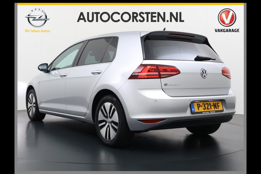 Volkswagen e-Golf AUT Navi Ecc Climatronic Stoelverwarming Cruise Control Pdc Lmv Led Privacy Glas Regen-Lichtsensor Bluetooth Isofix SOH 85%