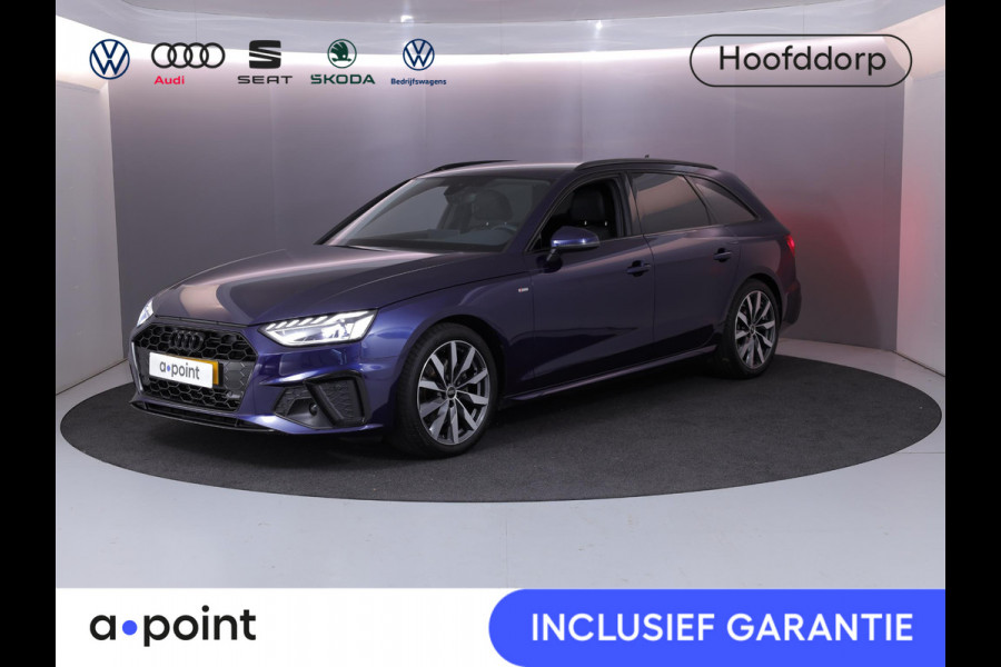 Audi A4 Avant 35 TFSI S edition Competition 150 pk S-tronic | Verlengde garantie | Navigatie | Parkeersensoren | LED koplampen | Stoelverwarming | S-Line |
