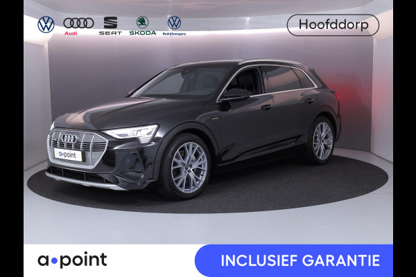Audi e-tron 55 quattro S edition 95 kWh 408pk | Navigatie | Elektrisch verstelbare voorstoelen | Luchtvering | Parkeercamera | Matrix koplampen| SOH 100%