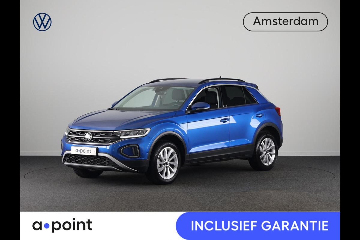 Volkswagen T-Roc 1.5 TSI Life Edition |150 pk Automaat (DSG)| Verlengde garantie |Navigatie via App | Parkeersensoren (Park assist) | Achteruitrijcamera | Adaptieve cruise control |