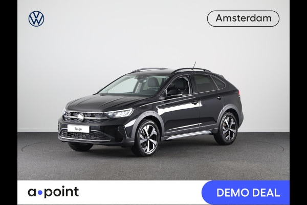 Volkswagen Taigo Oranje Edition 1.0 85 kW / 116 pk TSI CUV 7 versn. | Automaat (DSG) | Private lease vanaf € 567,- pm | Navigatie  | Parkeersensoren | Achteruitrijcamera | Stoelverwarming |