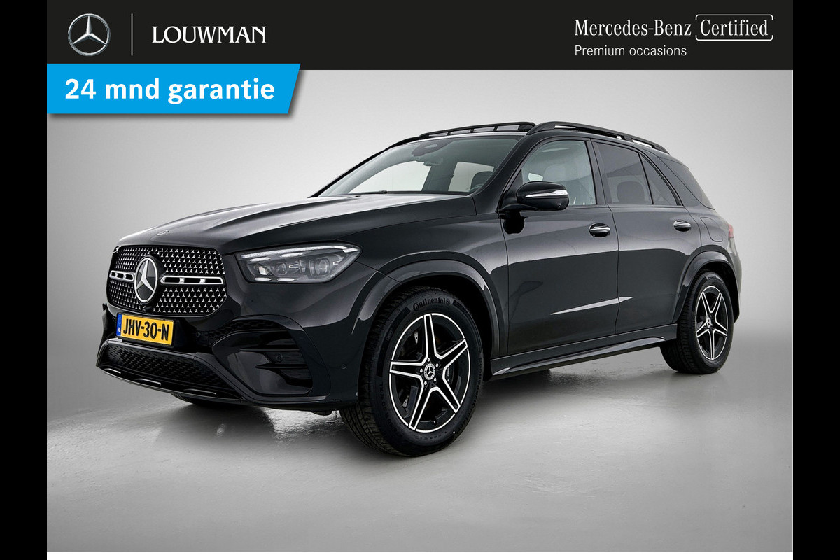 Mercedes-Benz GLE 400 e 4MATIC AMG Plug-In Hybride AMG Line | Night Pakket | Panorama Schuif-Kanteldak | Trekhaak | Alarm Klasse 3 | AC en DC Laden | Magic Vision Control. Inclusief 24 maanden MB Certified garantie voor Europa.