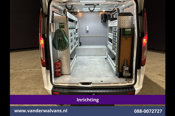 Ford Transit Custom 2.0 TDCI 130pk L2H1 Inrichting Euro6 Airco | Camera | Apple Carplay | LED | 2800kg Trekhaak | Cruisecontrol Android Auto, Stoelverwarming, Verwarmde voorruit, Parkeersensoren, Bijrijdersbank, Achterklep