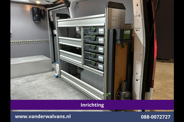 Ford Transit Custom 2.0 TDCI 130pk L2H1 Inrichting Euro6 Airco | Camera | Apple Carplay | LED | 2800kg Trekhaak | Cruisecontrol Android Auto, Stoelverwarming, Verwarmde voorruit, Parkeersensoren, Bijrijdersbank, Achterklep