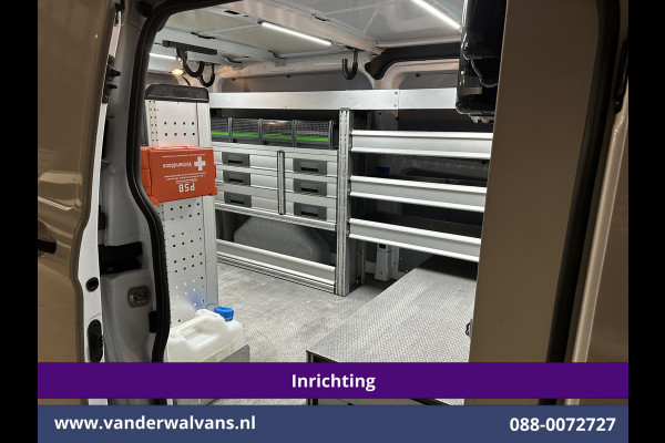 Ford Transit Custom 2.0 TDCI 130pk L2H1 Inrichting Euro6 Airco | Camera | Apple Carplay | LED | 2800kg Trekhaak | Cruisecontrol Android Auto, Stoelverwarming, Verwarmde voorruit, Parkeersensoren, Bijrijdersbank, Achterklep