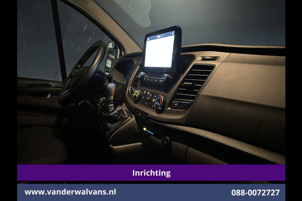 Ford Transit Custom 2.0 TDCI 130pk L2H1 Inrichting Euro6 Airco | Camera | Apple Carplay | LED | 2800kg Trekhaak | Cruisecontrol Android Auto, Stoelverwarming, Verwarmde voorruit, Parkeersensoren, Bijrijdersbank, Achterklep