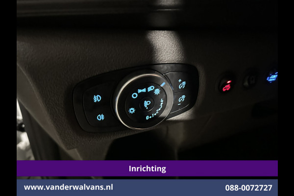 Ford Transit Custom 2.0 TDCI 130pk L2H1 Inrichting Euro6 Airco | Camera | Apple Carplay | LED | 2800kg Trekhaak | Cruisecontrol Android Auto, Stoelverwarming, Verwarmde voorruit, Parkeersensoren, Bijrijdersbank, Achterklep