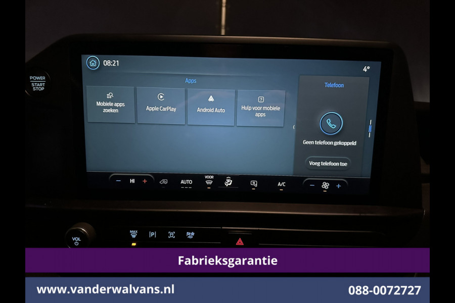Ford Transit Custom 2.0 TDCI 136pk L2H1 Euro6 Fabrieksgarantie Airco | Camera | LED | Apple Carplay | Cruisecontrol Android Auto, Verwarmde voorruit, Parkeersensoren, Bijrijdersbank