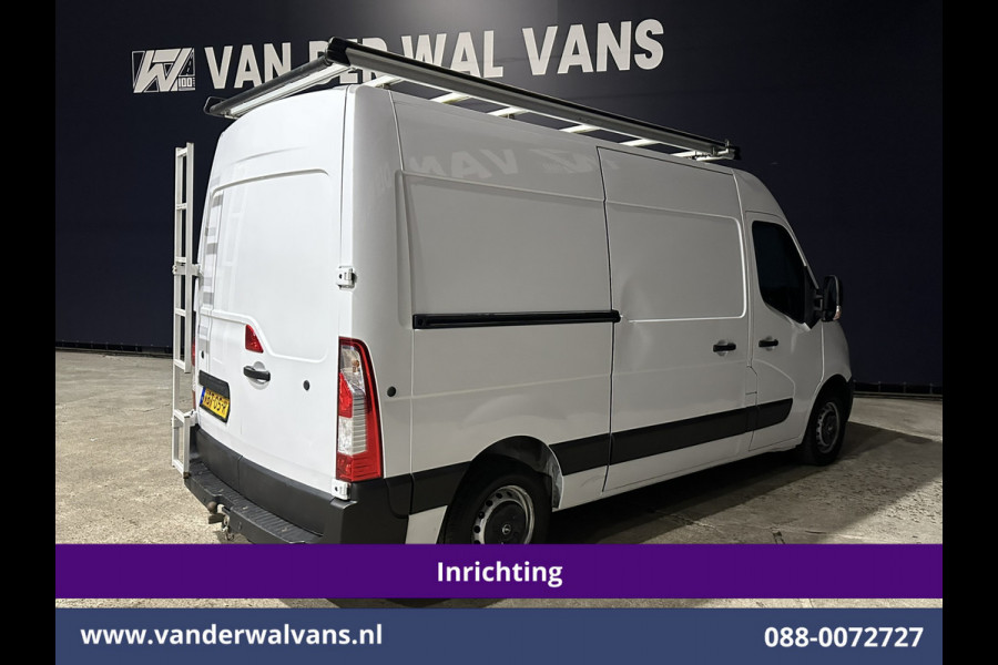 Opel Movano 2.3 CDTI 146pk L2H2 Inrichting Euro6 Airco | Imperiaal | Camera | Navigatie | 2500kg Trekhaak Cruisecontrol, Parkeersensoren, Bijrijdersbank