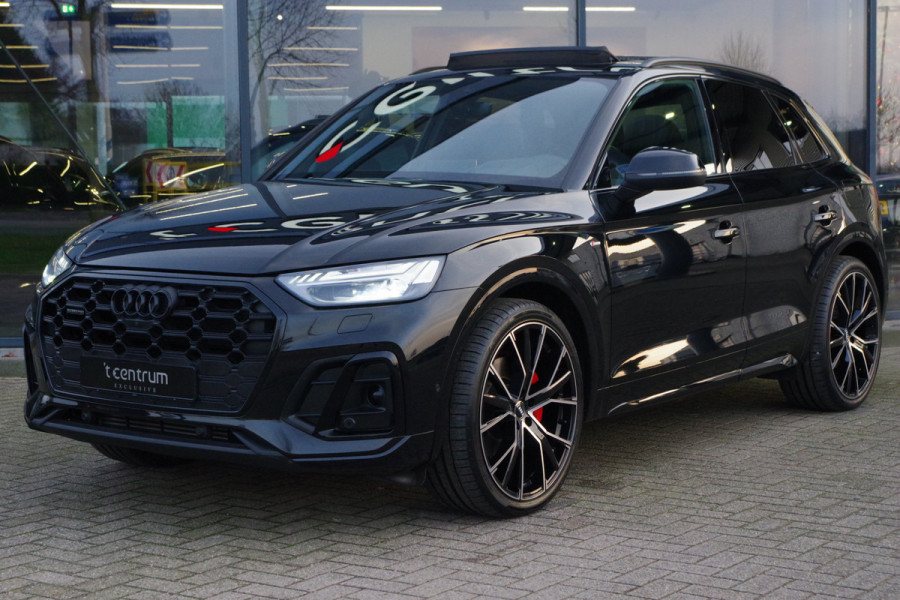 Audi Q5 55 TFSI e 367 PK S-Line Edition Competition PHEV, Trekhaak, Luchtvering, Panoramadak