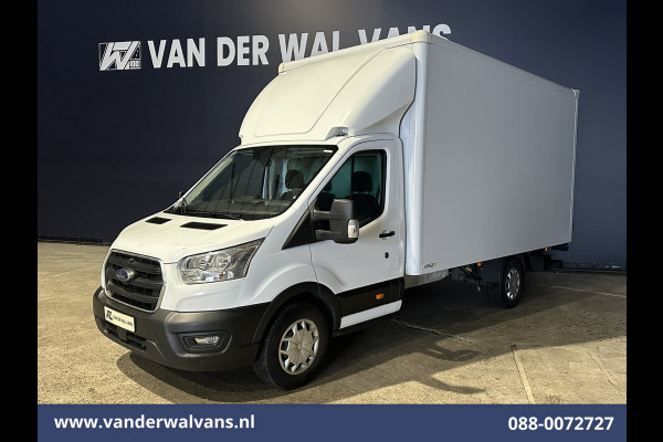 Ford Transit 2.0 TDCI 161pk Bakwagen 225cm hoog Laadklep Euro6 Airco | Camera | Cruisecontrol | 950kg laadvermogen Bijrijdersbank,