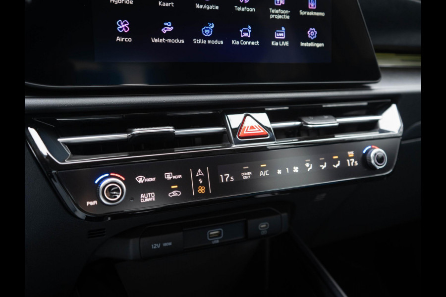 Kia Niro 1.6 GDi Hybrid DynamicLine | OP VOORRAAD | Navi | Keyless | Cruise | Clima | Camera | PDC v+a